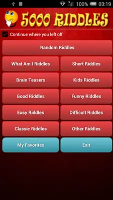 5000 Riddles android App screenshot 6